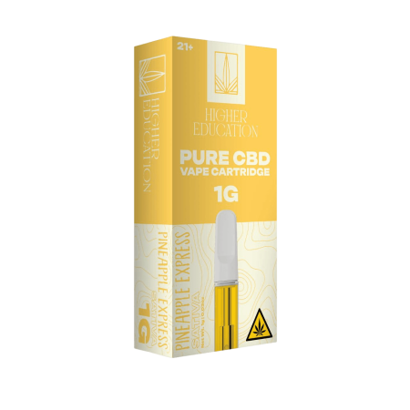 Higher Education Pure CBD Cartridge 1G