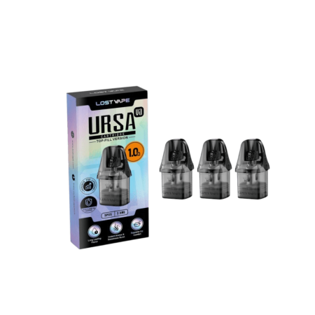 Lost Vape Ursa Replacement Pod Cartridge V3 - 3PK Lost Vape Ursa Replacement Pod Cartridge V3 - 3PK