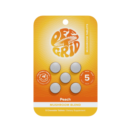 Off Grid Mushroom Blend Tablets 3000MG - 5CT Off Grid Mushroom Blend Tablets 3000MG - 5CT