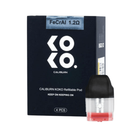 Uwell Caliburn KoKo Replacement Pod Cartridges - 4PK Uwell Caliburn KoKo Replacement Pod Cartridges - 4PK