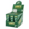 VIBES 30PK KING SIZE CONES - ORGANIC HEMP
