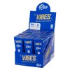 VIBES 30PK KING SIZE CONES - RICE BLUE