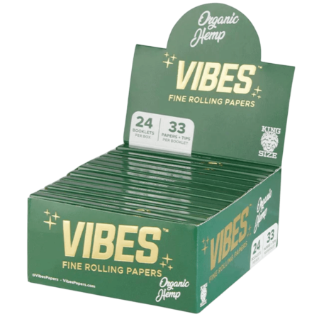 VIBES PAPERS 24PK KING SIZE SLIM FILTERS