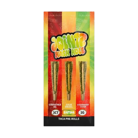 Jointz THC Hash Hole PreRolls 1G 1PK-3CT