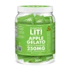 LIT THC D9 Gummies Jar 2PK-25CT - Apple Gelato/Hybrid