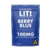 LIT THC Gummies 100MG 1PK-10CT - Berry Blue/Indica