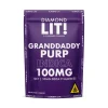 LIT THC Gummies 100MG 1PK-10CT - Granddaddy Purple/Indica