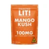 LIT THC Gummies 100MG 1PK-10CT - Mango Kush/Hybrid