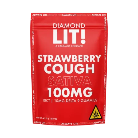 LIT THC Gummies 100MG 1PK-10CT