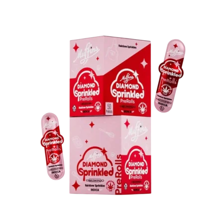 Muffins Diamond Sprinkled PreRolls 1CT
