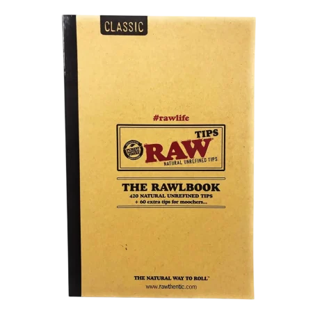Raw Book Tips-16CT Raw Book Tips-16CT