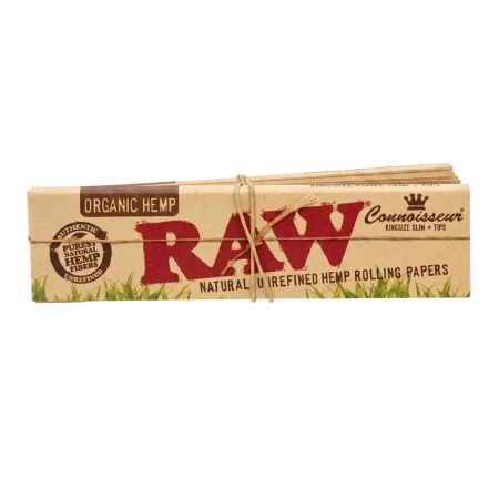 Raw King Size Connoisseur Papers + Tips 1PK-32CT Raw King Size Connoisseur Papers + Tips 1PK-32CT