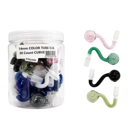 STALLION - 14MM COLOR TUBE CURVE OB - 30CT JAR