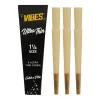 VIBES CONES 1-1/4 1PK-6CT - ULTRA THIN BLACK