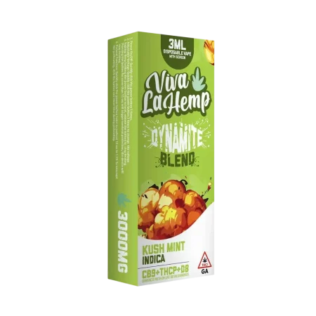 Viva La Hemp Dynamite Blend Disposable W/Screen 3ML Viva La Hemp Dynamite Blend Disposable W/Screen 3ML