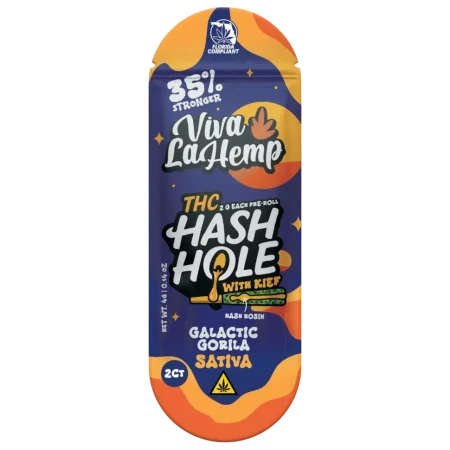Viva La Hemp Kief Hash Hole PreRolls 2G 1PK-2CT