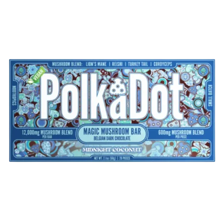 Polk A Dot Mushroom Chocolate Bar - 12000MG Polk A Dot Mushroom Chocolate Bar - 12000MG