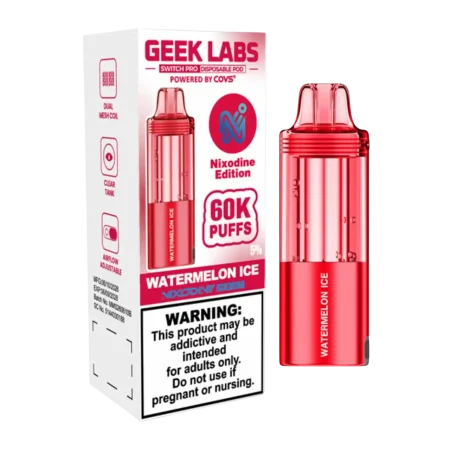Geek Labs Switch Pro 60K Pre-Filled Replacement Pod Cartridge
