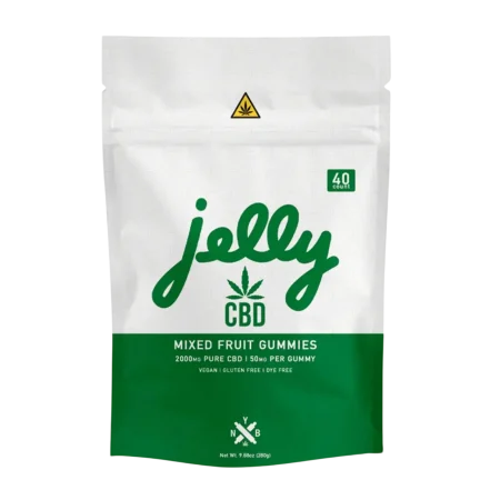 Jelly Pure CBD Vegan Gummies 2000MG - Mixed Fruit