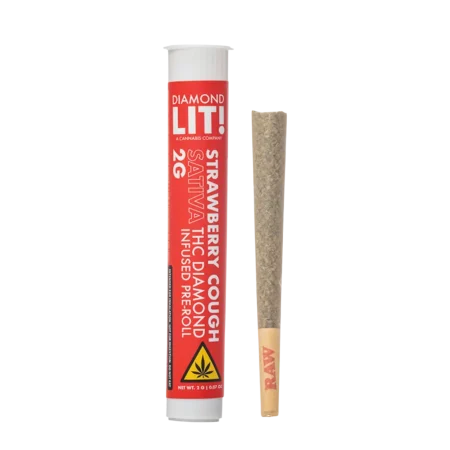 LIT THC Diamond Infused Prerolls Joint 2G-1CT