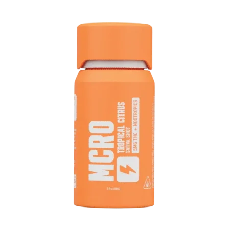 MCRO THC Energy Shots 5MG - Tropical Citrus/Sativa