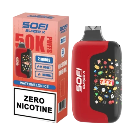 Sofi Surge Zero Nicotine 50,000 Puff Disposable