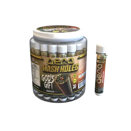 AERA THC D8/THCP HashHoles Jar 2G -20CT AERA THC D8/THCP HashHoles Jar 2G -20CT