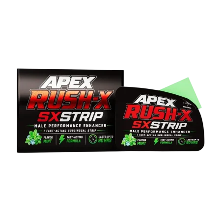 Apex Rush Male Performance Enhancer SX-Strips 20CT