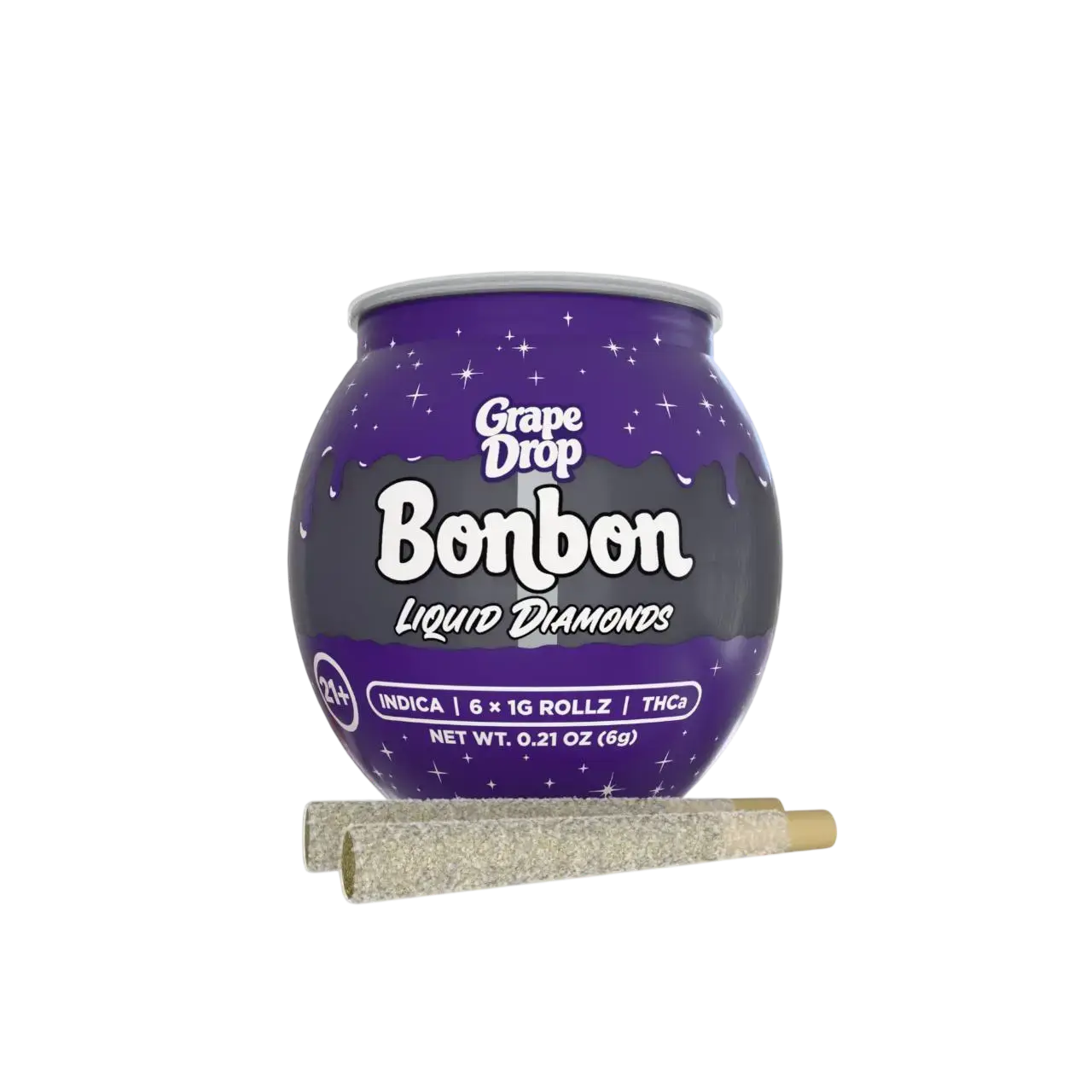 Bonbon THCA Liquid Diamonds Prerolls 1G-6CT Bonbon THCA Liquid Diamonds Prerolls 1G-6CT