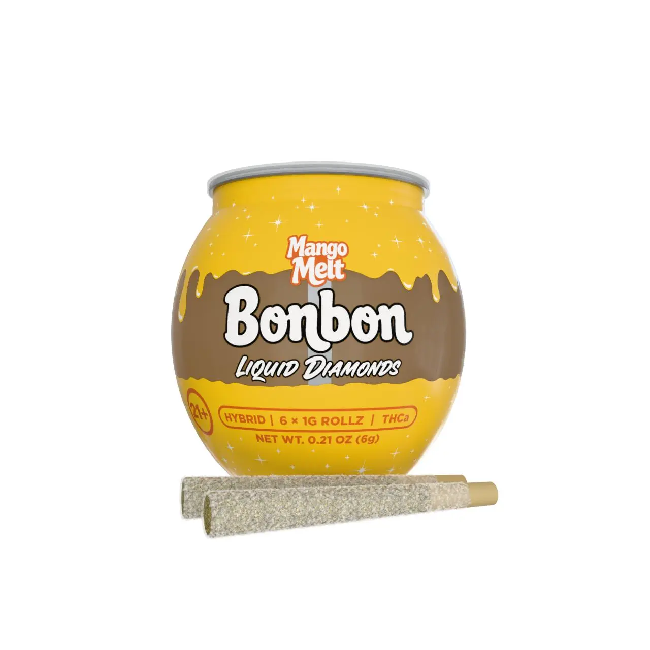 Bonbon THCA Liquid Diamonds Prerolls 1G-6CT Bonbon THCA Liquid Diamonds Prerolls 1G-6CT
