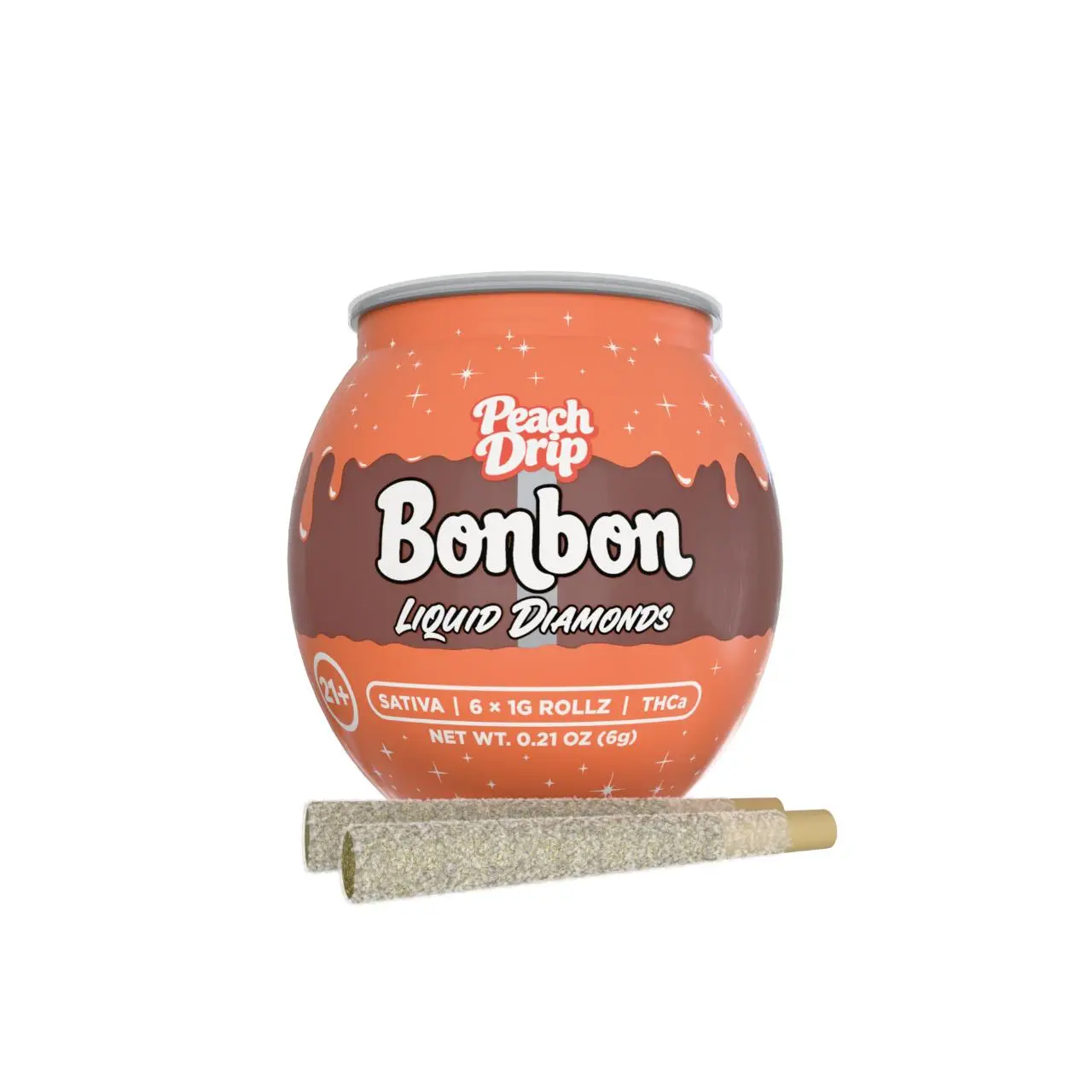 Bonbon THCA Liquid Diamonds Prerolls 1G-6CT Bonbon THCA Liquid Diamonds Prerolls 1G-6CT