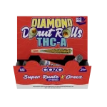 DOZO Diamond THC-A Donut Prerolls 2.25G-20CT - Super Runtz X-Oreoz/Hybrid