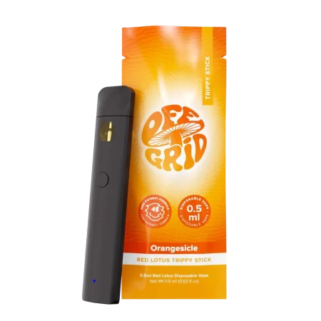 Off Grid Red Lotus Trippy Sticks Disposable 0.5ML Off Grid Red Lotus Trippy Sticks Disposable 0.5ML