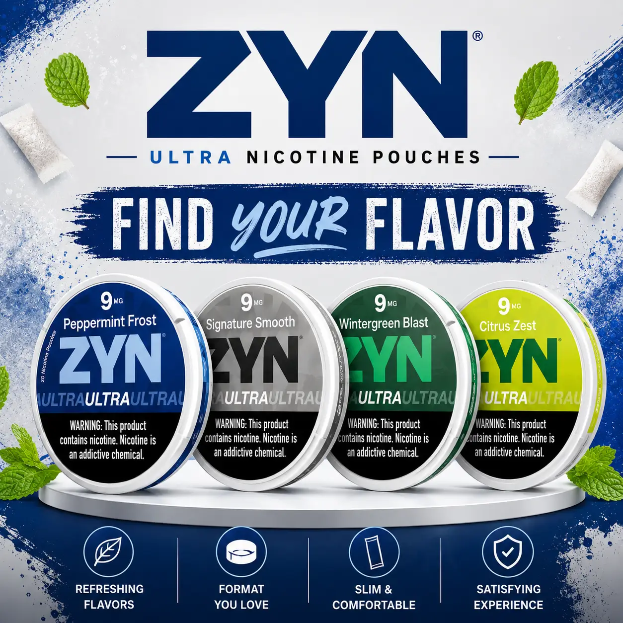 ZYN Ultra Nicotine Pouches