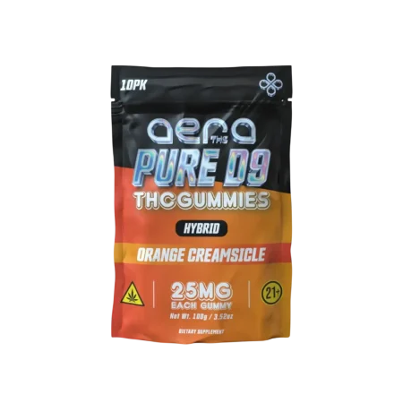 AERA THC Pure D9 Gummies 250MG -10CT