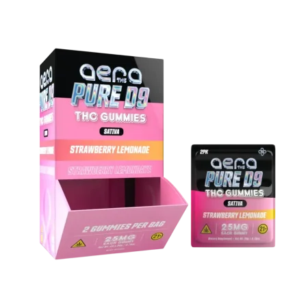 AERA THC Pure D9 Gummies 50MG -25PK