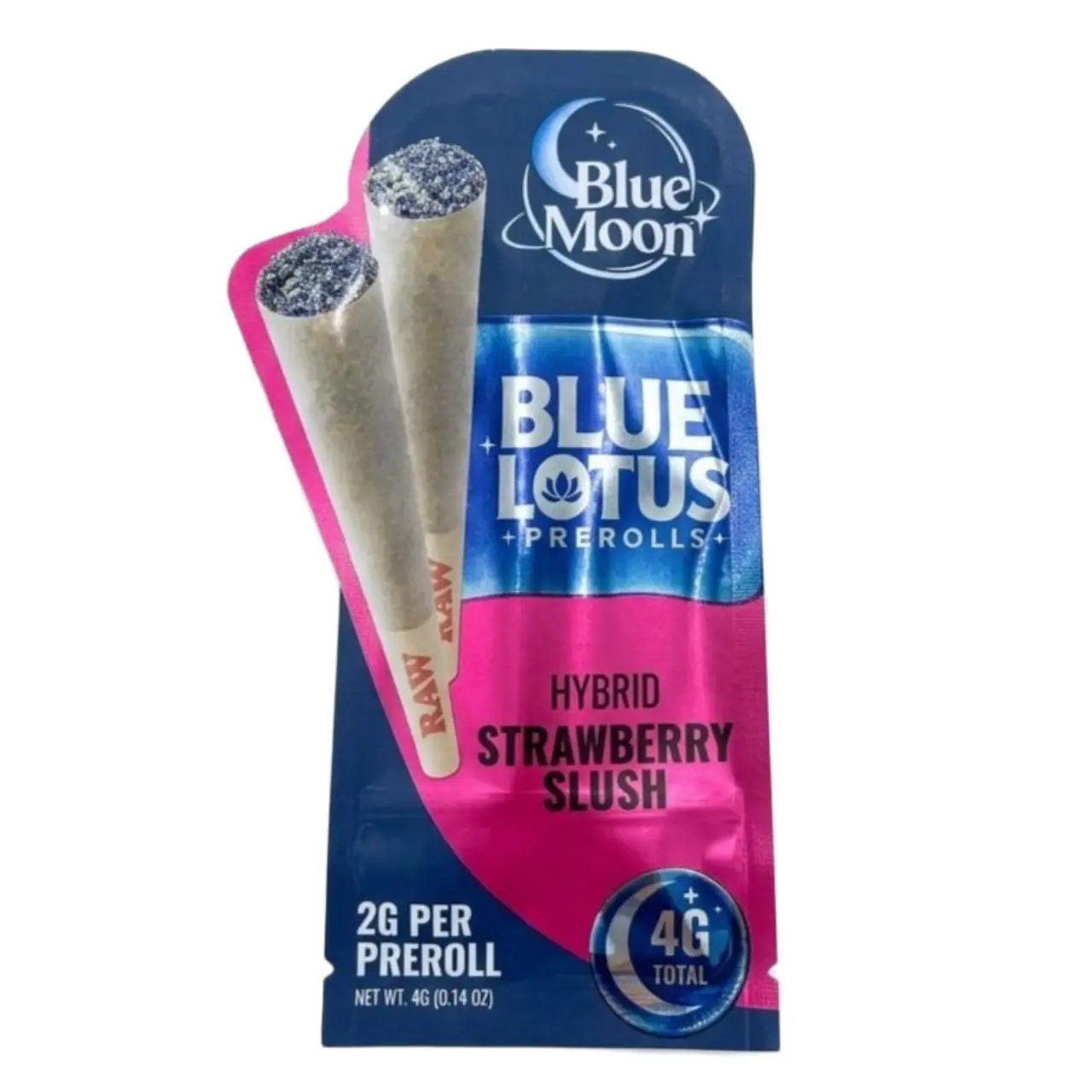 Blue Moon Blue Lotus Prerolls 4G-2CT Blue Moon Blue Lotus Prerolls 4G-2CT