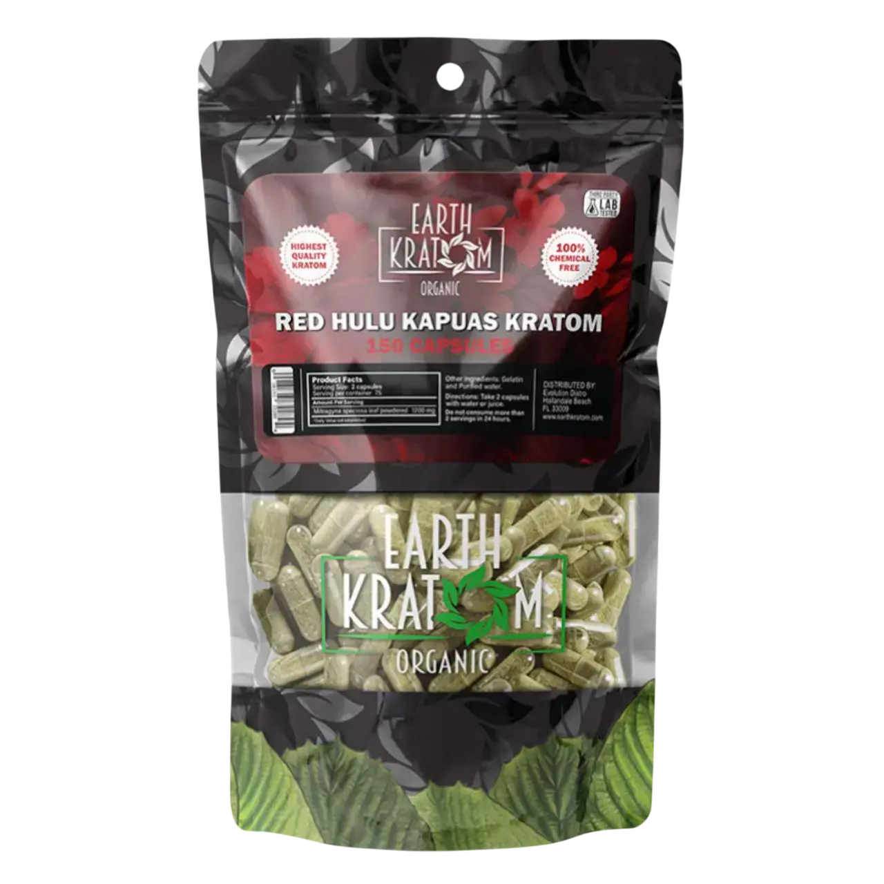 Earth Kratom Capsules 150CT Earth Kratom Capsules 150CT