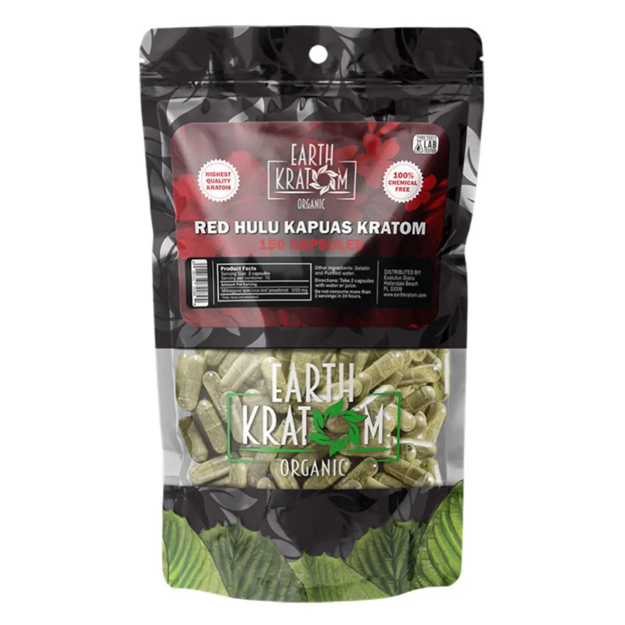 Earth Kratom Capsules 150CT Earth Kratom Capsules 150CT