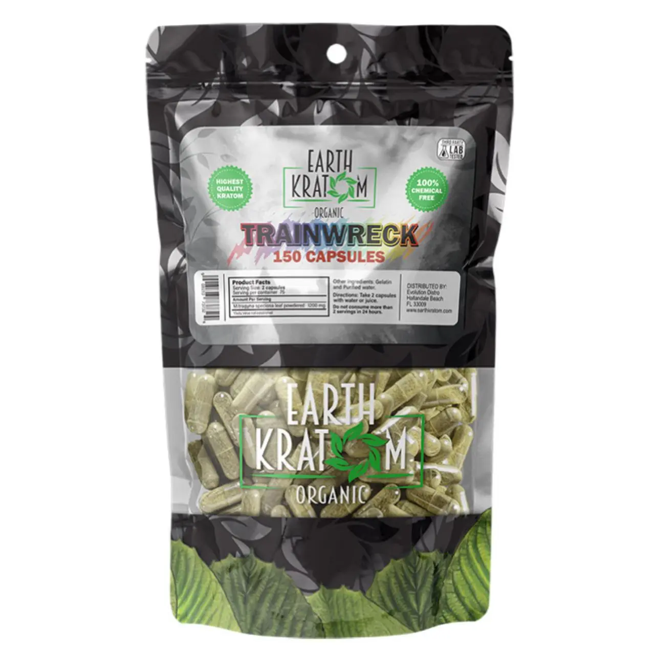 Earth Kratom Capsules 150CT Earth Kratom Capsules 150CT