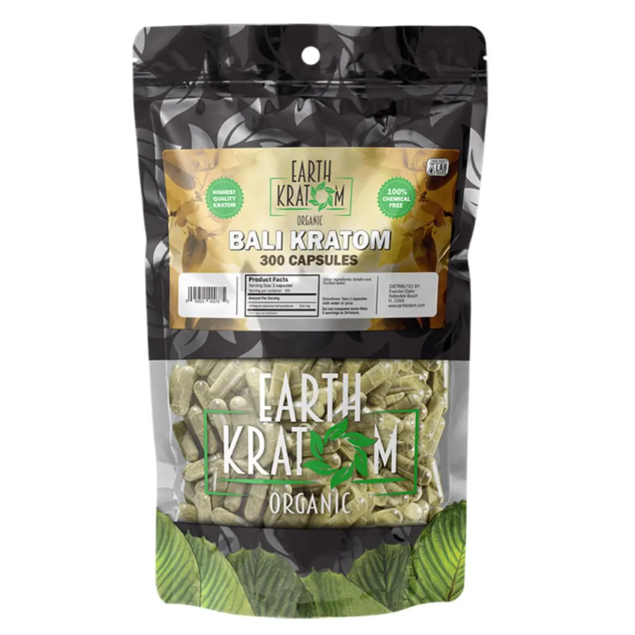 Earth Kratom Capsules 300CT Earth Kratom Capsules 300CT