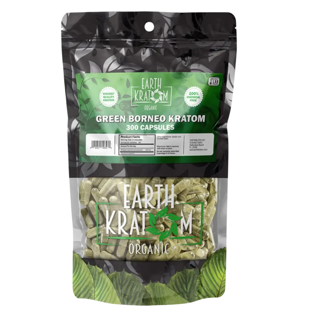 Earth Kratom Capsules 300CT Earth Kratom Capsules 300CT