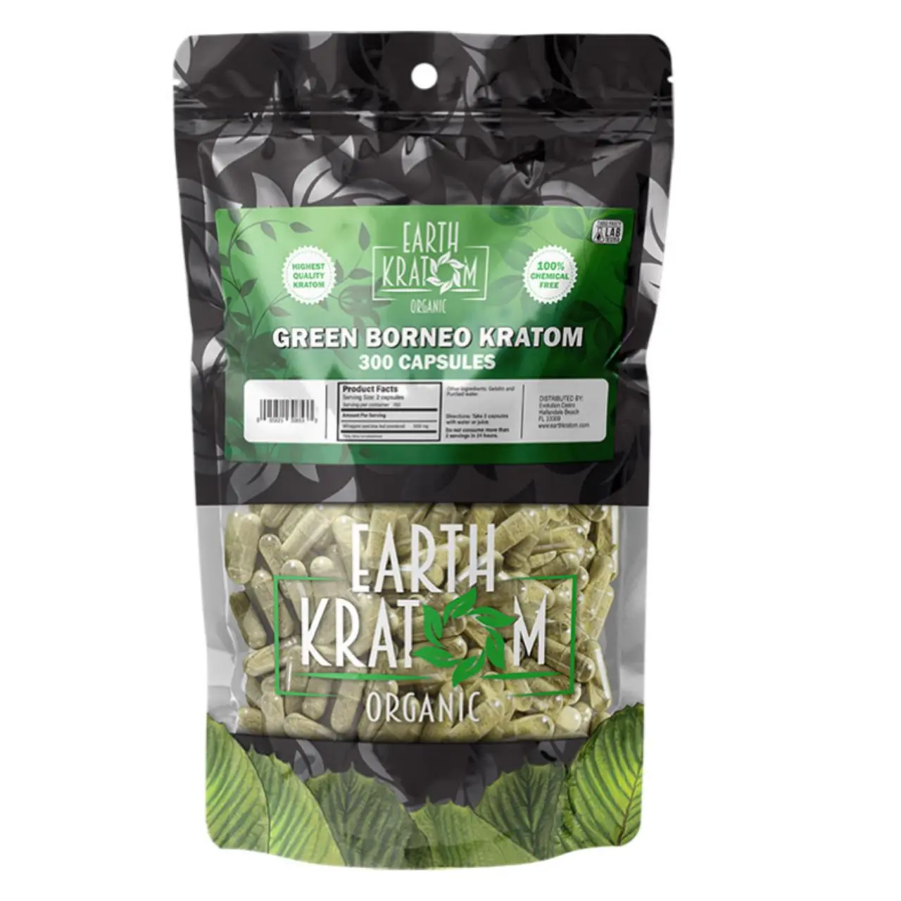 Earth Kratom Capsules 300CT Earth Kratom Capsules 300CT
