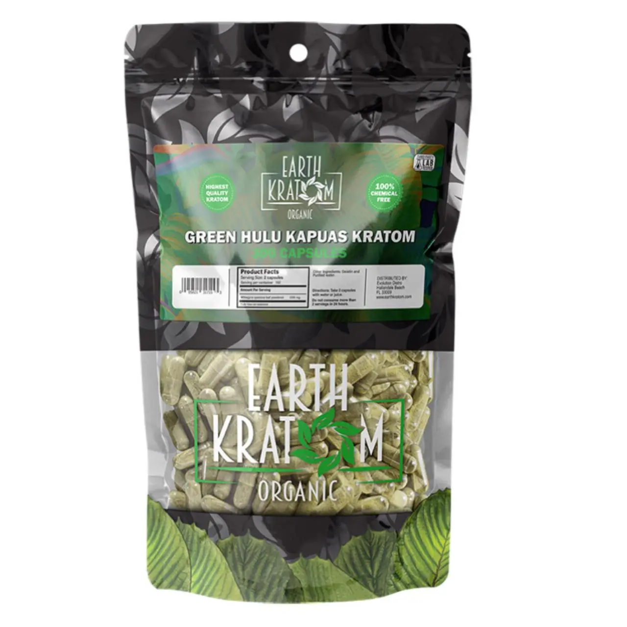 Earth Kratom Capsules 300CT Earth Kratom Capsules 300CT