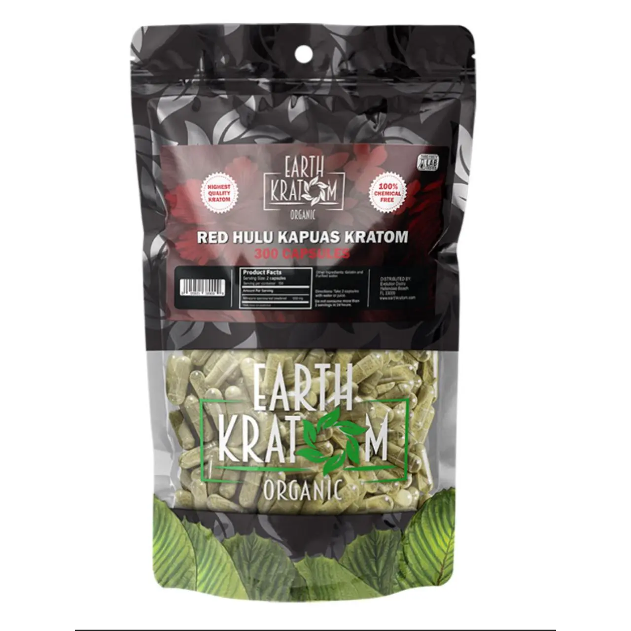 Earth Kratom Capsules 300CT Earth Kratom Capsules 300CT