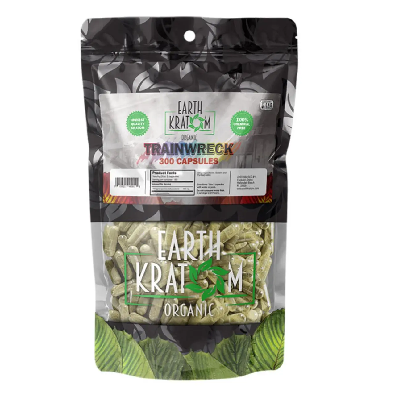 Earth Kratom Capsules 300CT Earth Kratom Capsules 300CT