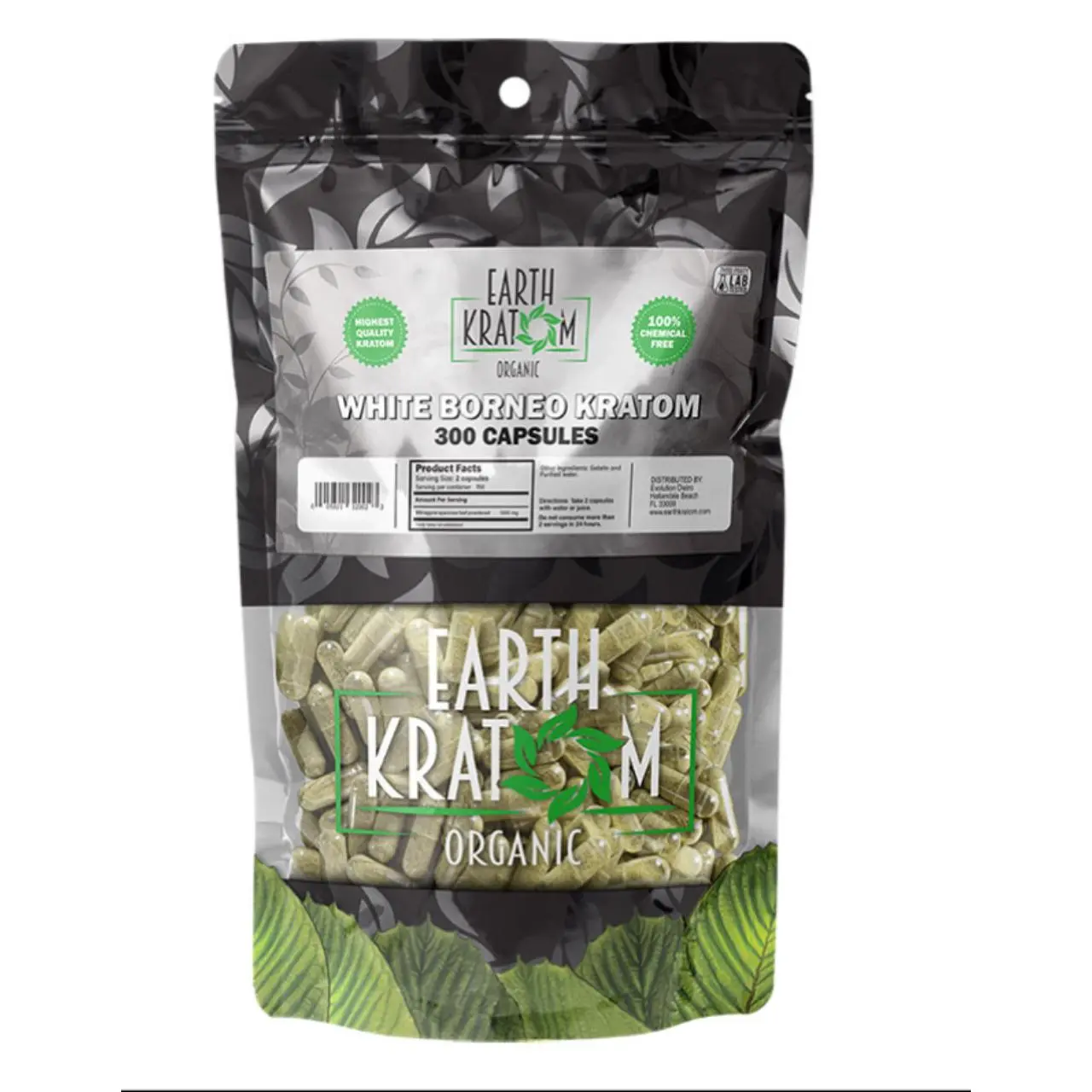 Earth Kratom Capsules 300CT Earth Kratom Capsules 300CT