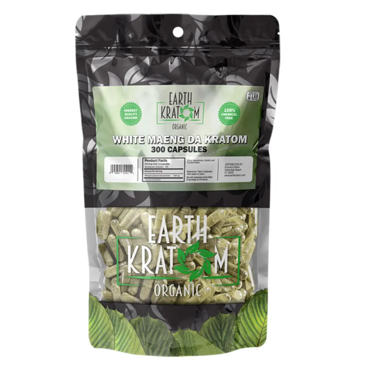 Earth Kratom Capsules 300CT Earth Kratom Capsules 300CT