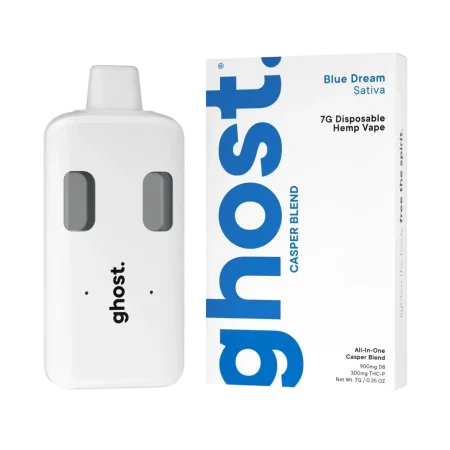 Ghost Casper Blend All-In-One Slide Piece Disposable - 7G Ghost Casper Blend All-In-One Slide Piece Disposable - 7G