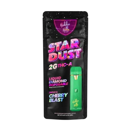Hidden Hills Star Dust Liquid Diamond THC-A Disposable 2G Hidden Hills Star Dust Liquid Diamond THC-A Disposable 2G